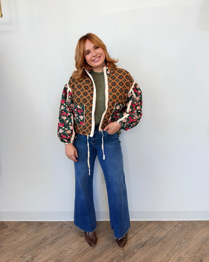 Jenny Patchwork Quilted Jacketjacket