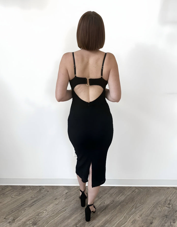 Joanie Textured Bodycon DressDress