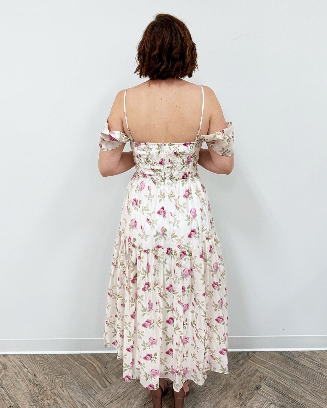 Josette Midi Dress with Floral PrintDress