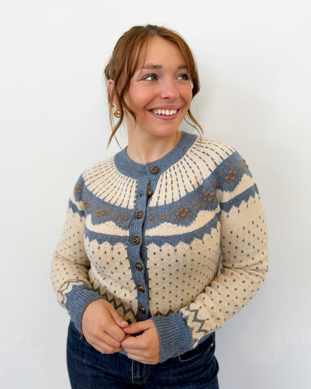 Joya Long Sleeve Knit Cardigancardigan