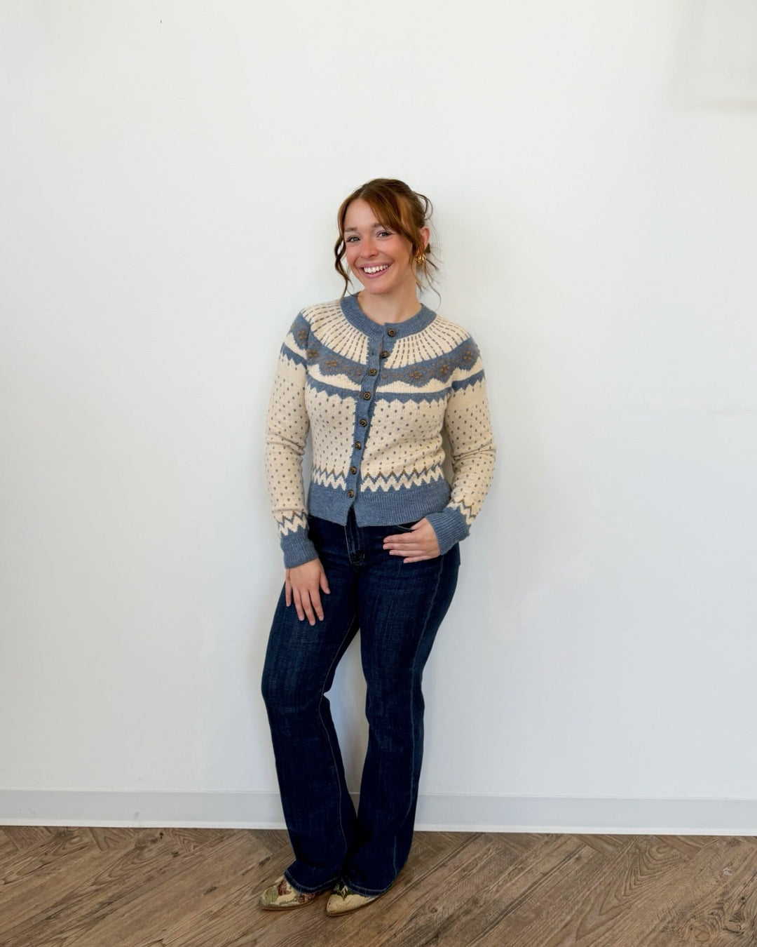 Joya Long Sleeve Knit Cardigancardigan