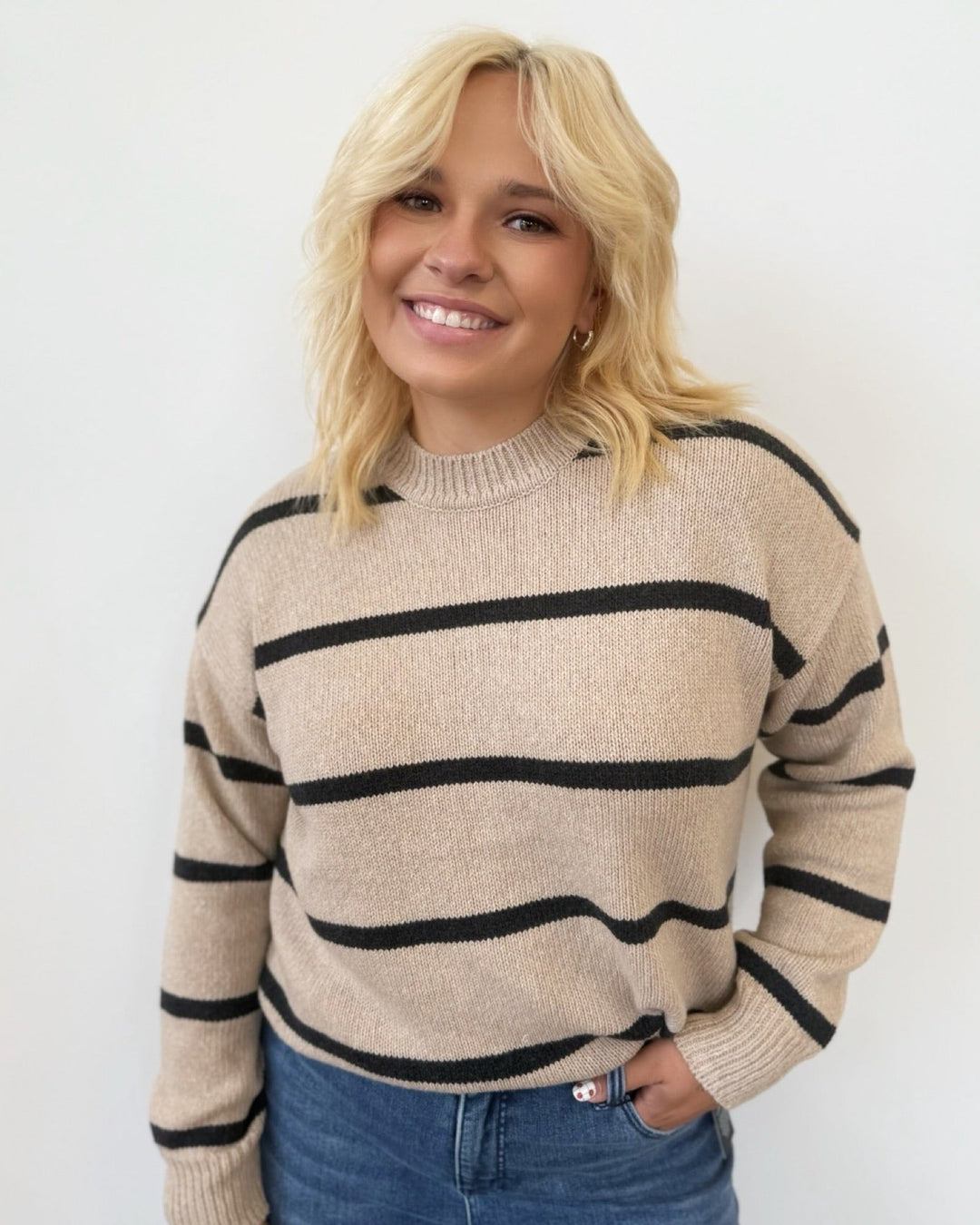 Jude Oversized Striped SweaterSweater
