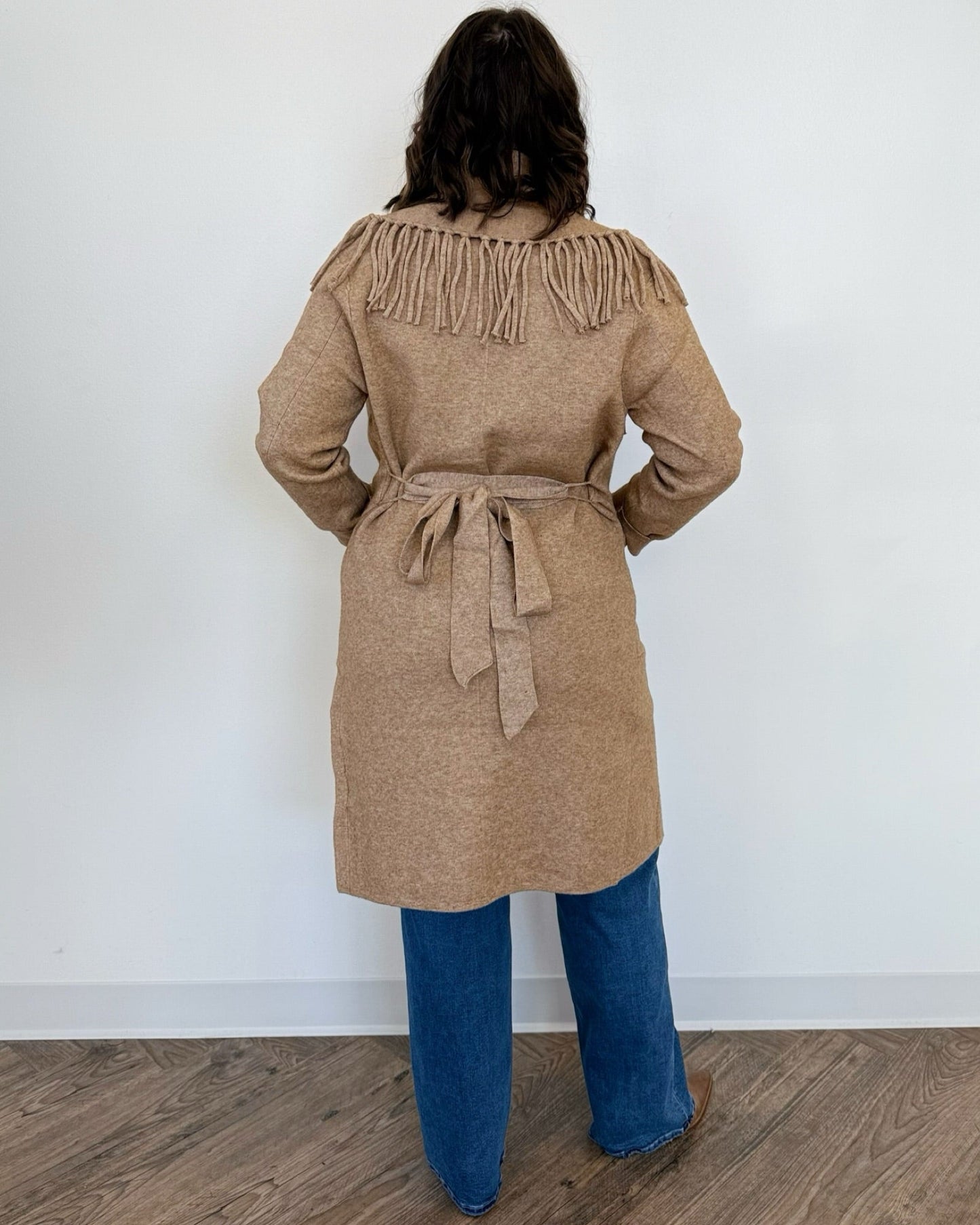 Julianna Fringe Collar CoatCoat