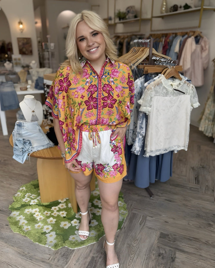 Junie Floral ShortShort