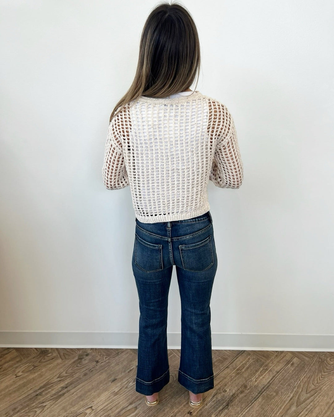 Kaden Open Stitch Crochet SweaterSweater