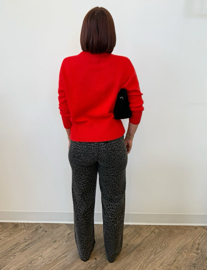 Keller Long Sleeve Mock Neck KnitSweater