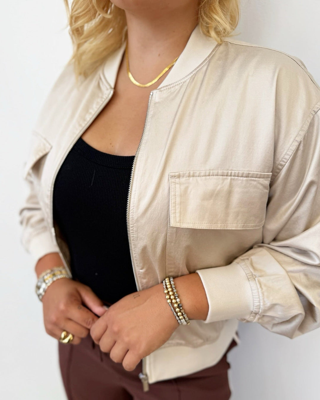 Kemper Sateen Bomber JacketJacket