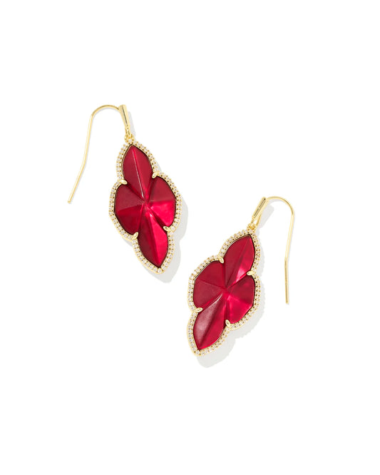 Kendra Scott Abbie Pave Frame Earrings