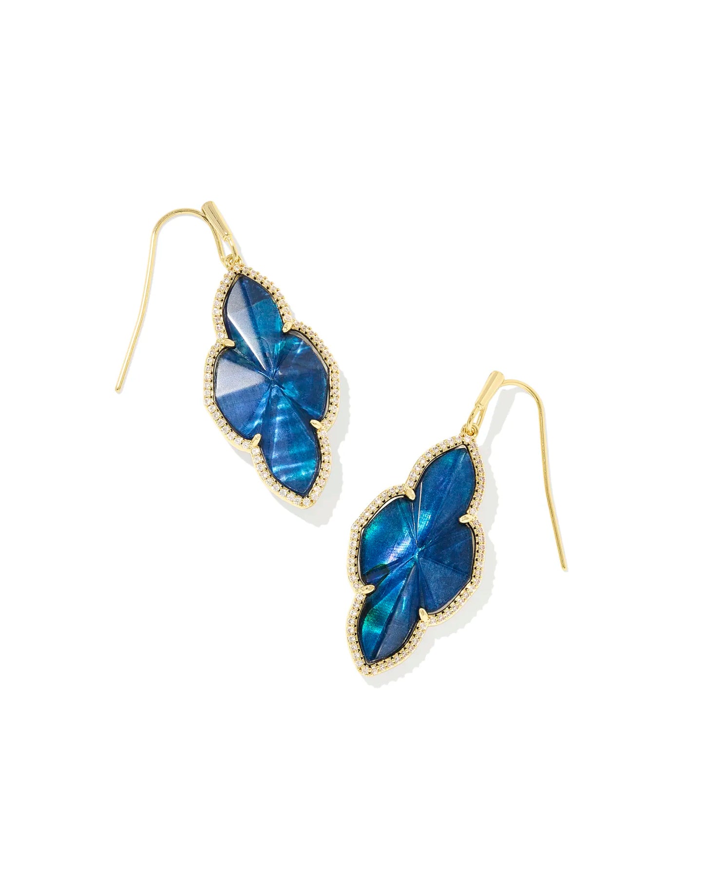 Kendra Scott Abbie Pave Frame Earrings