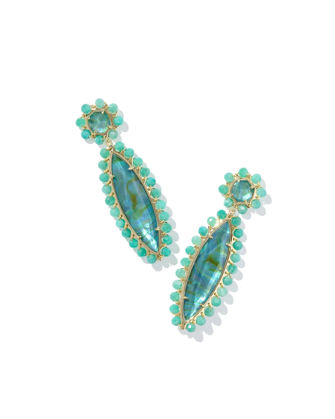 Kendra Scott Genevieve Gold Beaded Statement Earringsearring