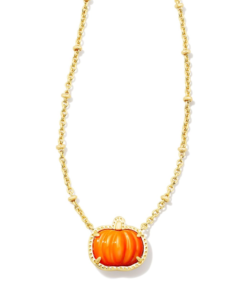 Kendra Scott Pumpkin Short Pendant NecklaceNecklace