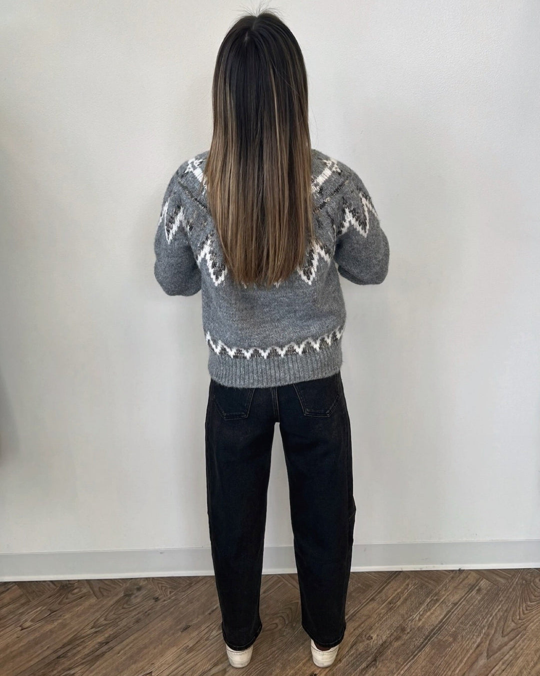 Kianna Fair Isle Knit SweaterSweater