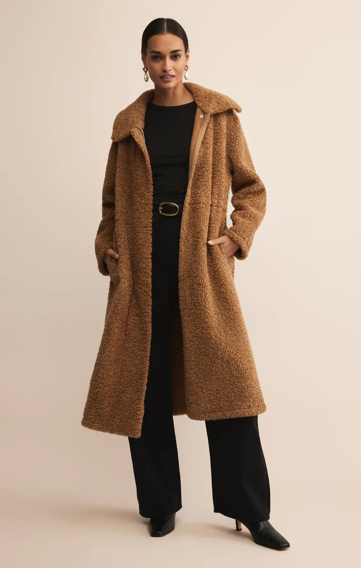 Kiera Sherpa Trench CoatCoat