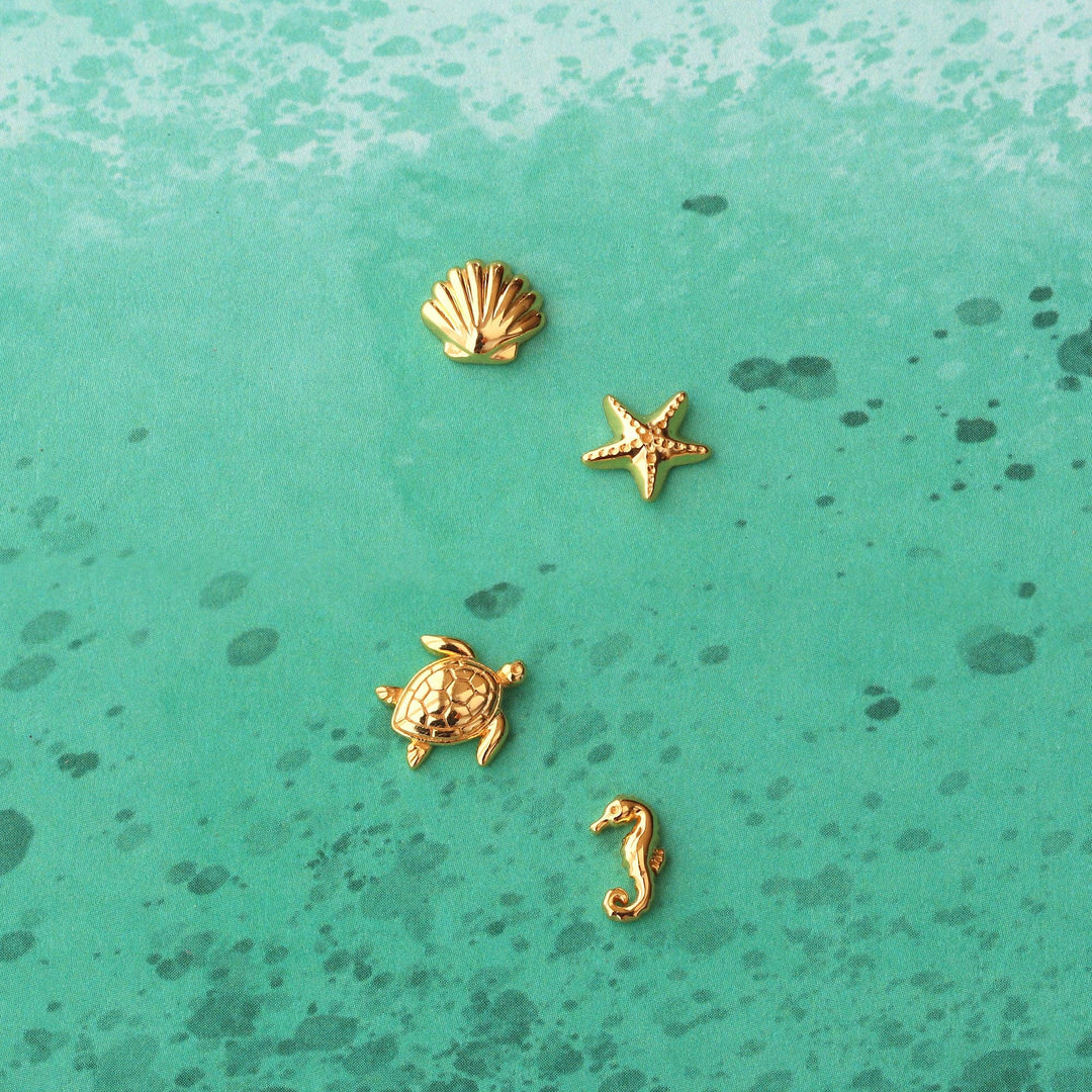 Kris Nations Seashell Stud EarringsearringE816-G