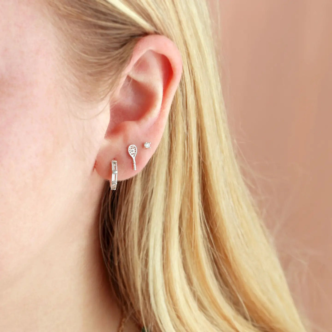 Kris Nations Tennis Racket Studsstuds