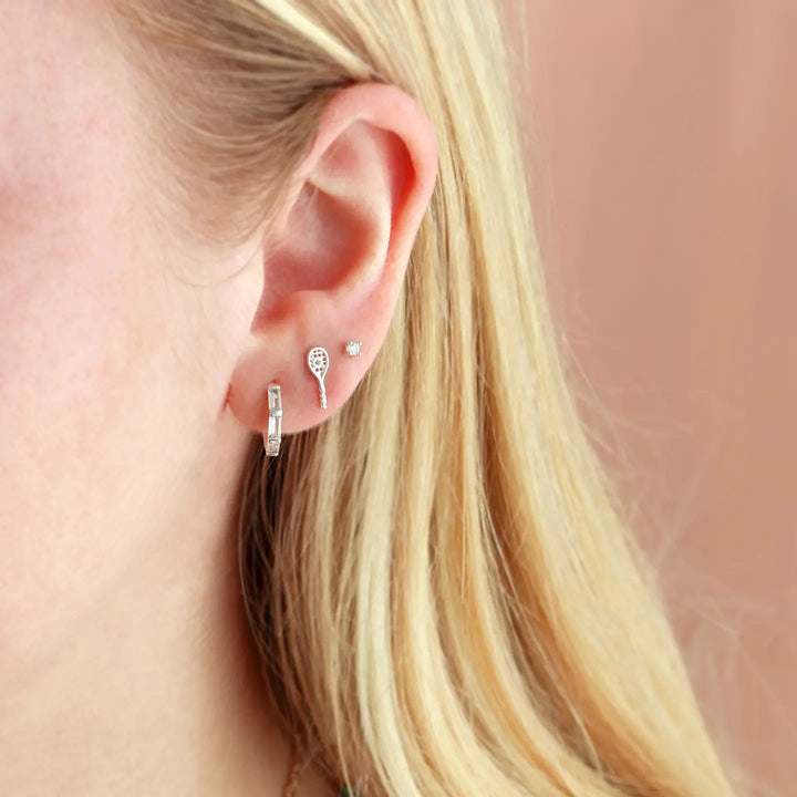 Kris Nations Tennis Racket Studsstuds