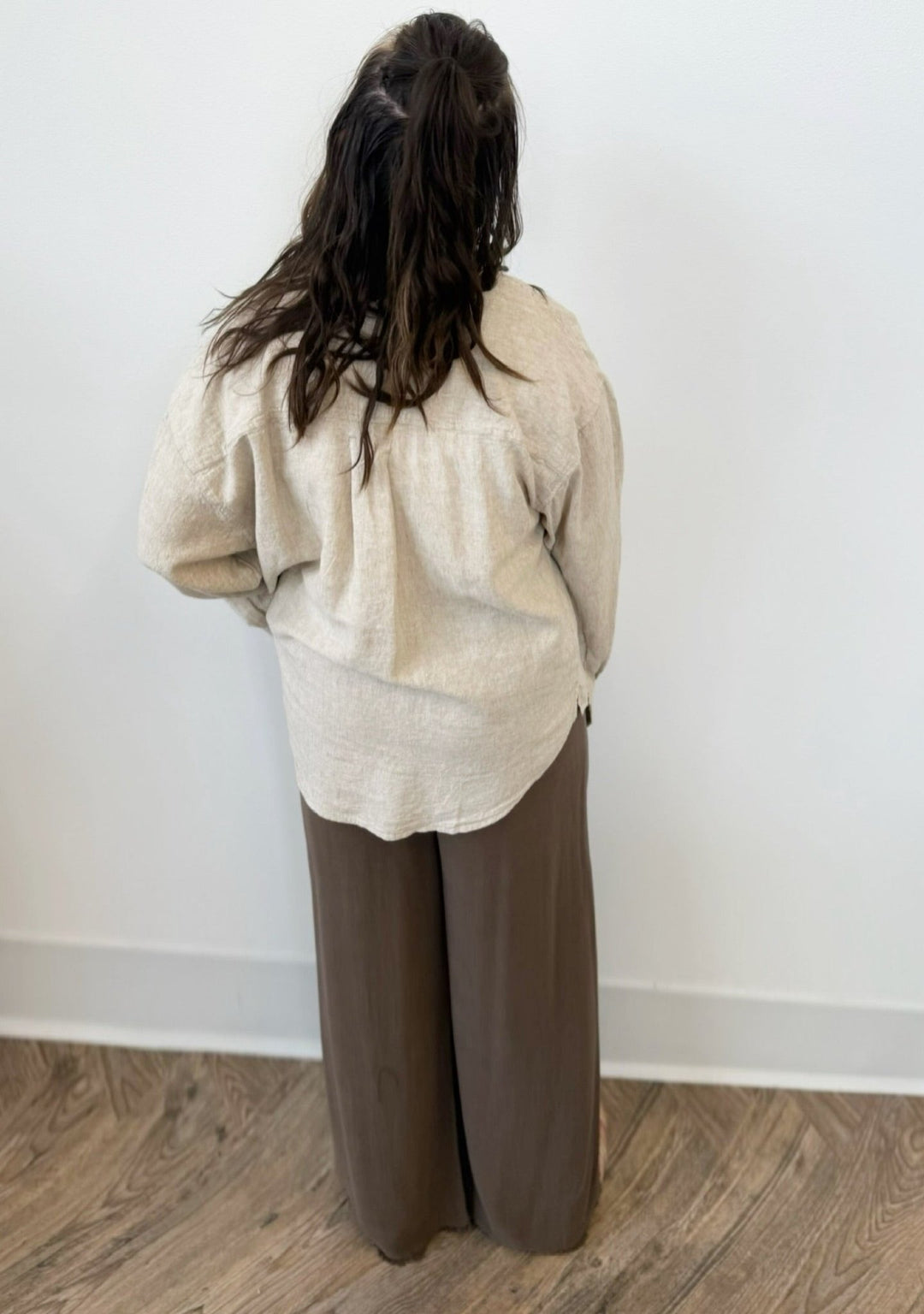 Kyler Linen Button Downbutton down shirt