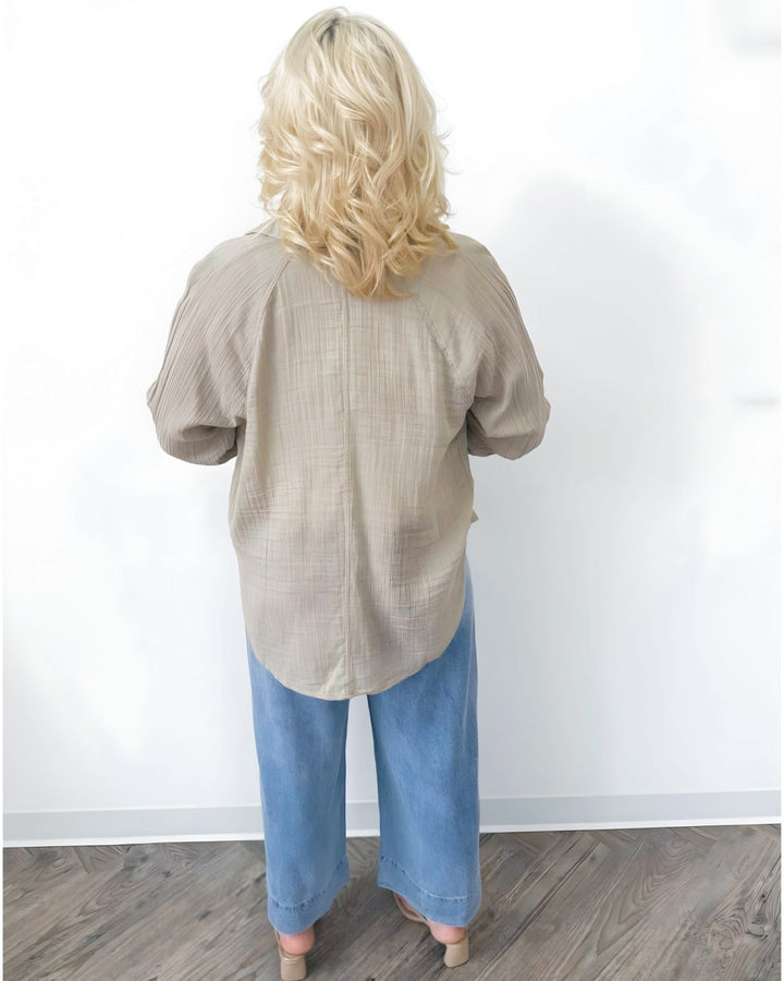 Lacinda Summer Button TopTop