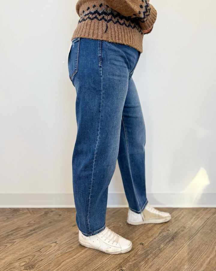 Laurel Barrel Leg DenimDenim Jeans