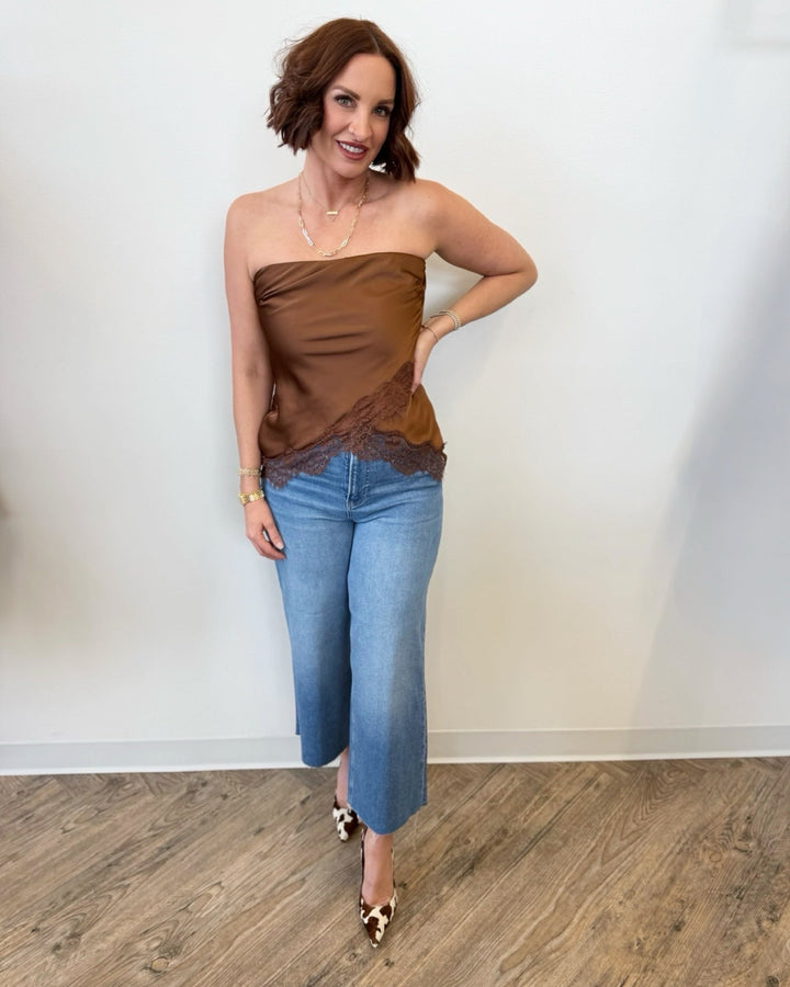 Laurel Lace Strapless topstrapless top