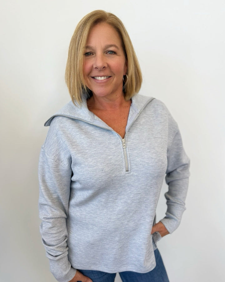 Laurenza Half Zip Pull Overpullover