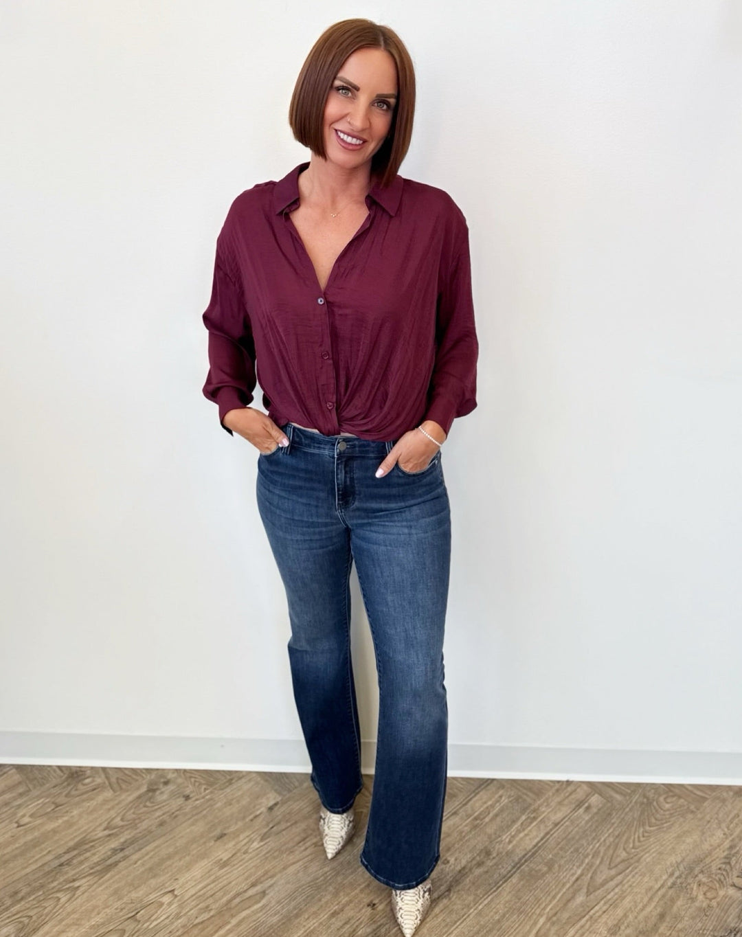 Leah High Rise Bootcut DenimLM4101EX