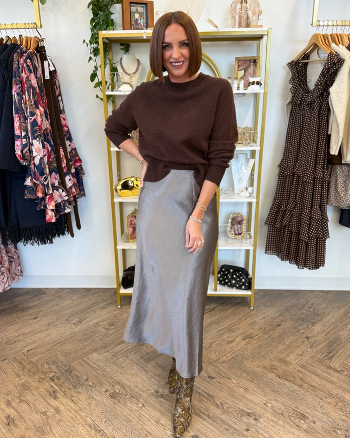 Leia Bias Midi SkirtMidi Skirt