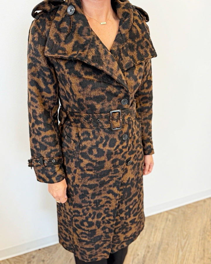 Leopard Faux Wool Utility Trench Coatjacket86476_Java_Leopard_XS