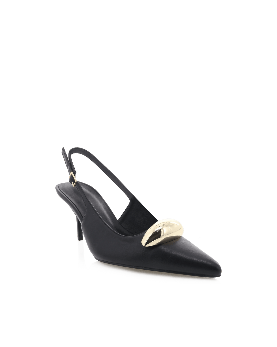 Lettie Sling Back Kitten HeelShoes