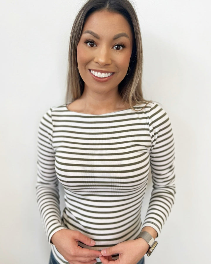 Leverett Long Sleeve BoatneckLong Sleeve Top
