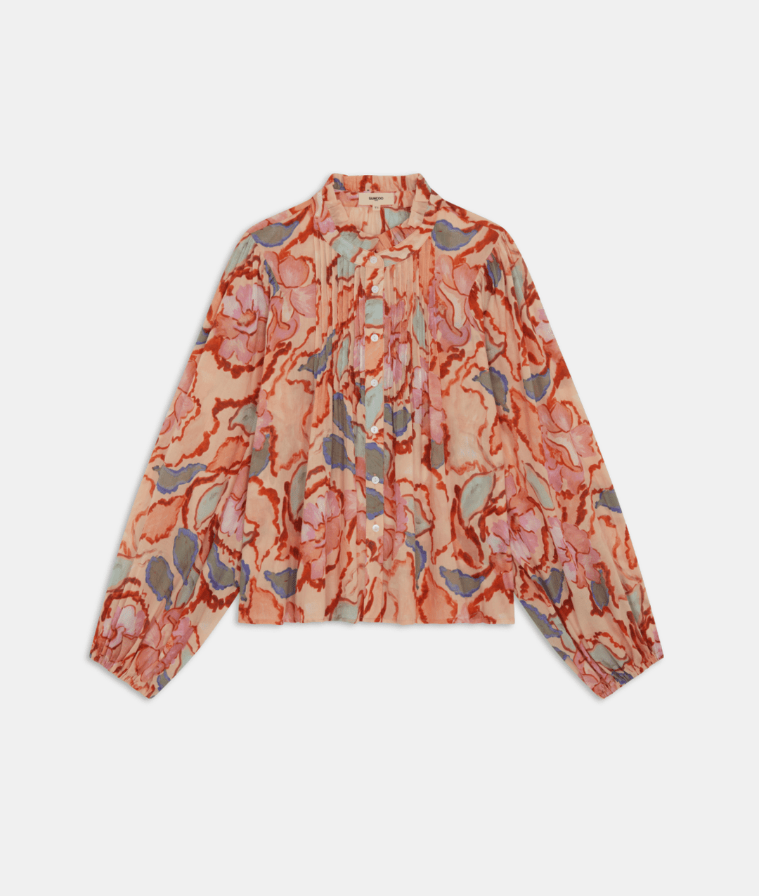 Leya Floral Printed Long Sleeve Blouselong sleeve blouse