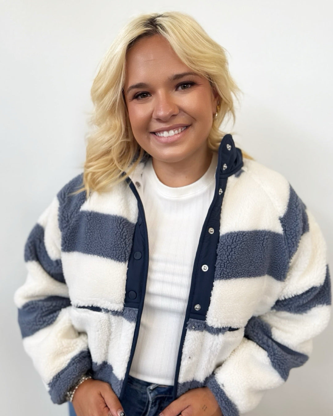 Lilah Printed Fleece Jacketjacket