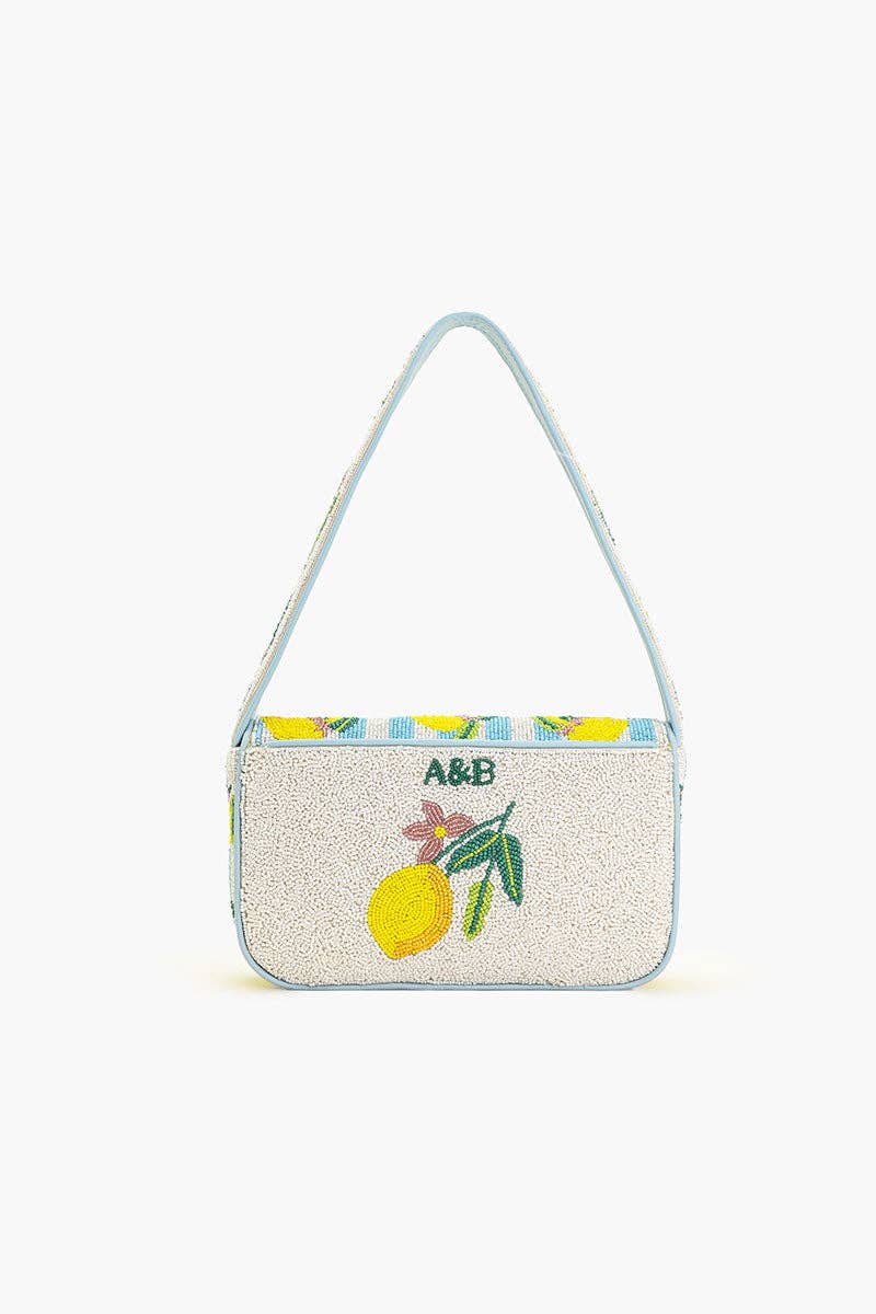 Limoncello Stripe Shoulder BagAB25 - 1453