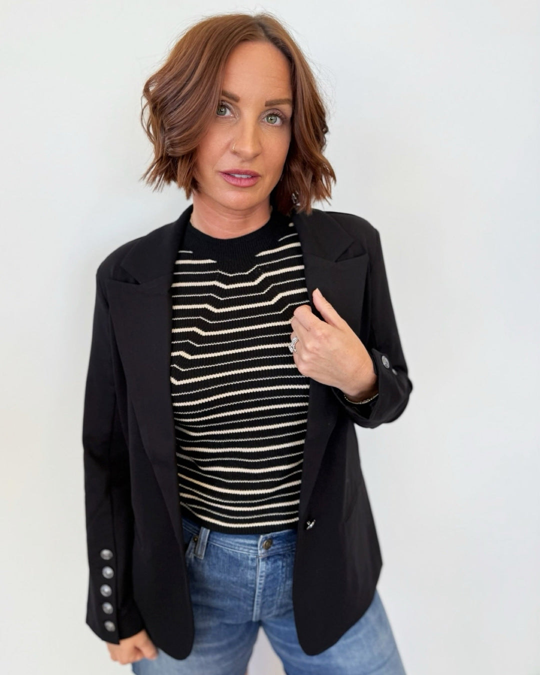 Liverpool Blazer with Button SleevesLM1C97M42