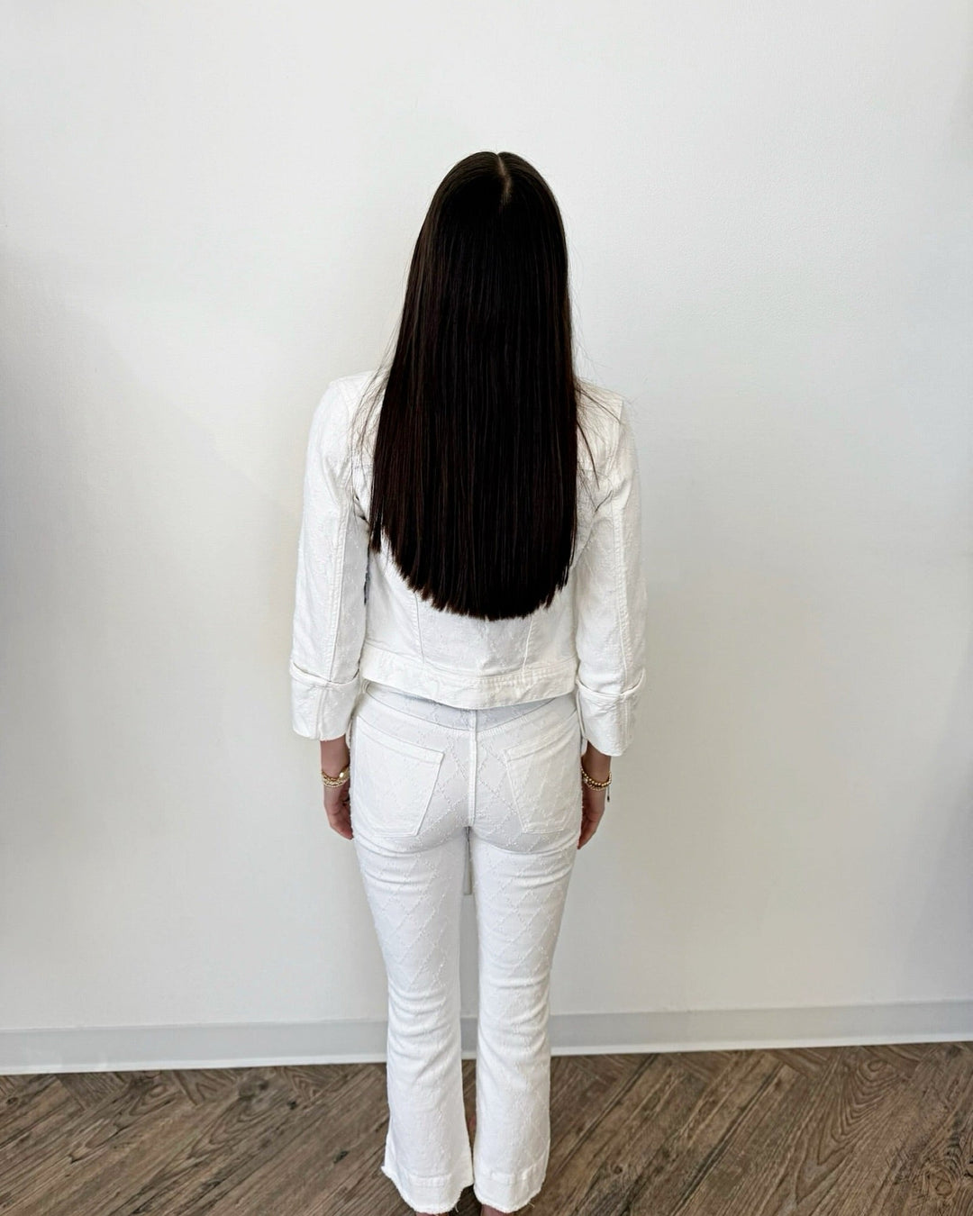 Liverpool Bracelet Length High Cuff Cropped JacketLM1C94WPD