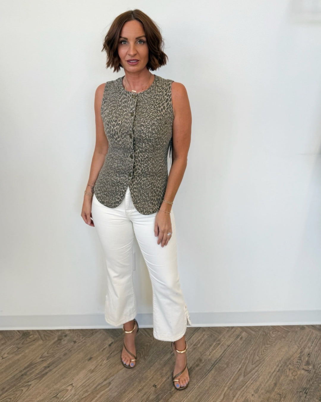 Liverpool Crew Neck Split Front VestLM8L08QE8P72