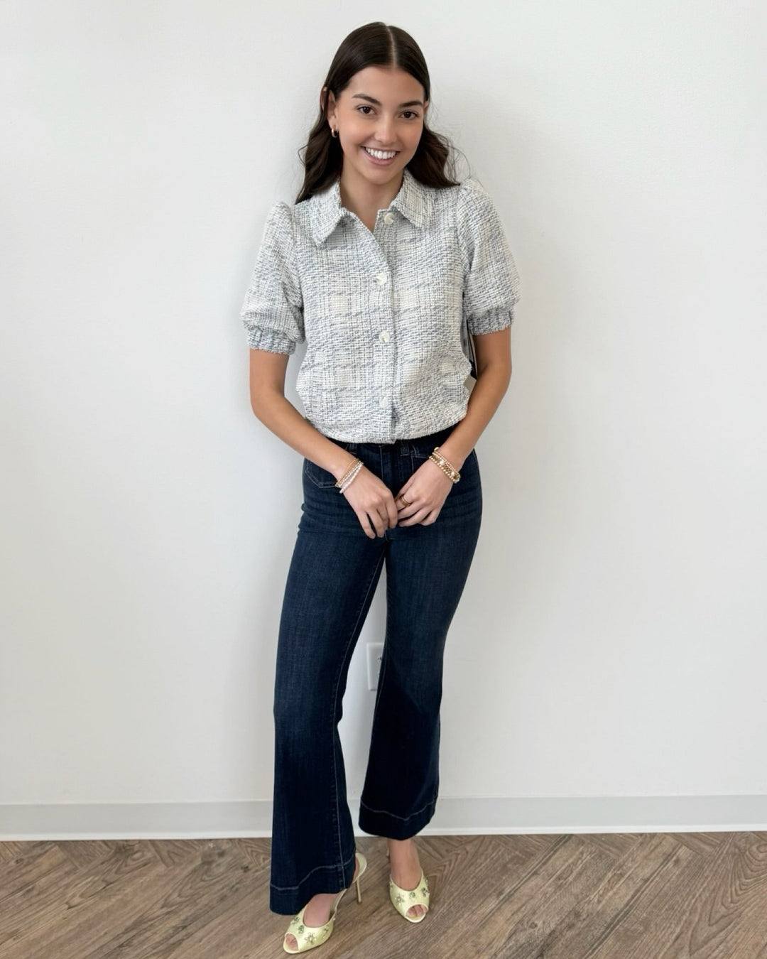 Liverpool Hannah High Rise Flare with Mini Patch PocketsLM4722CH4