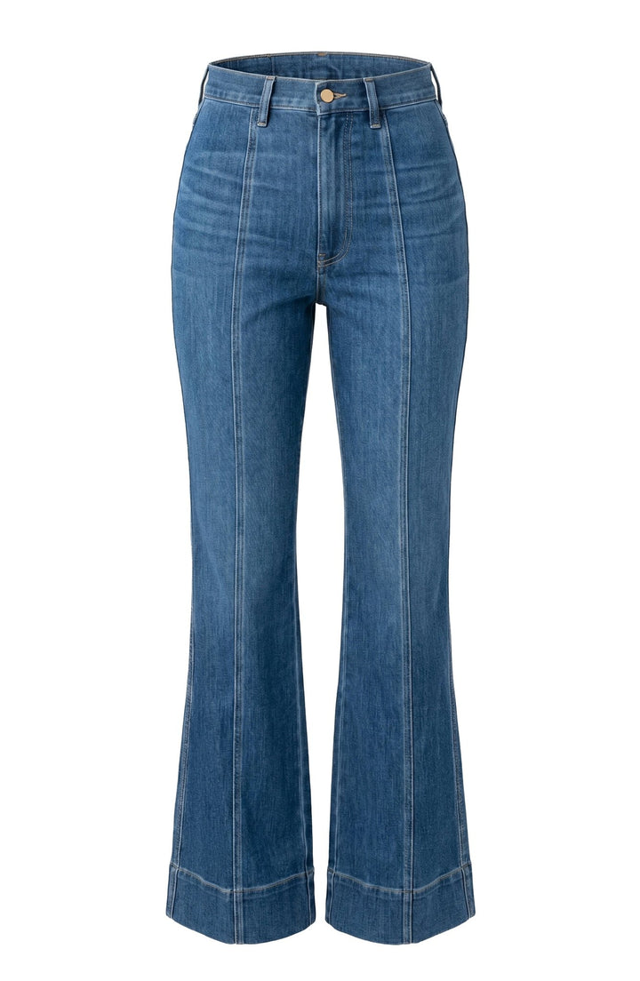 Liverpool High Rise Relaxed Bootcut Jeans with Center SeamLM4757SSL