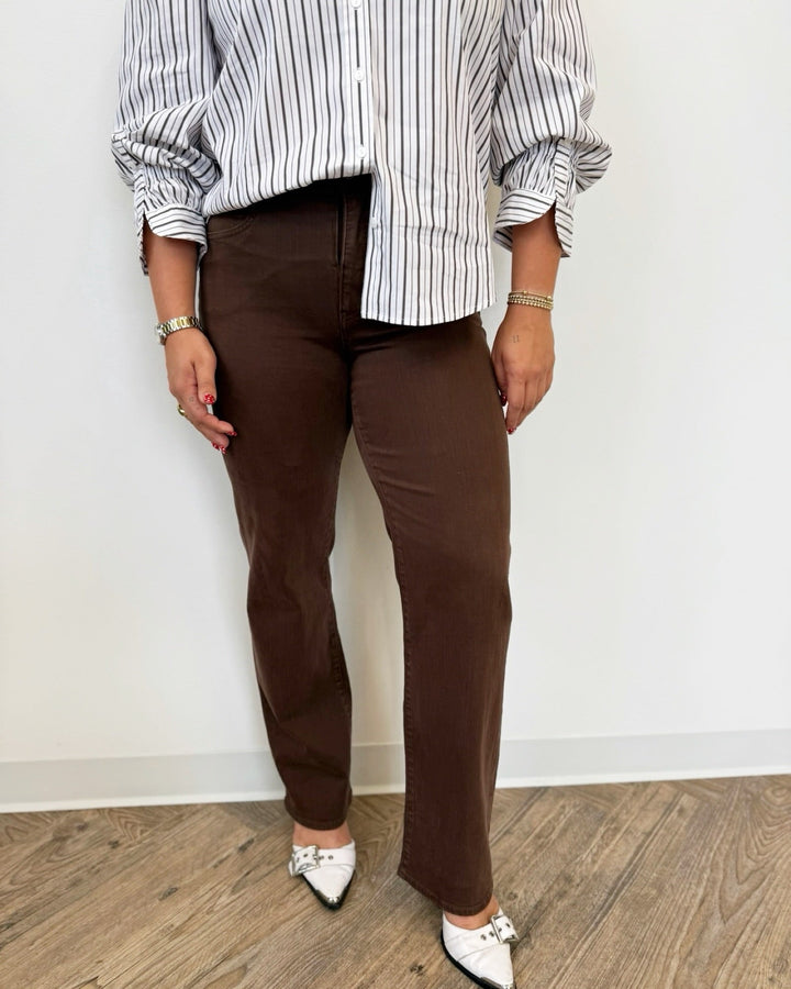 Liverpool Kennedy Comfort Waist Straight Leg JeanLM3176WF