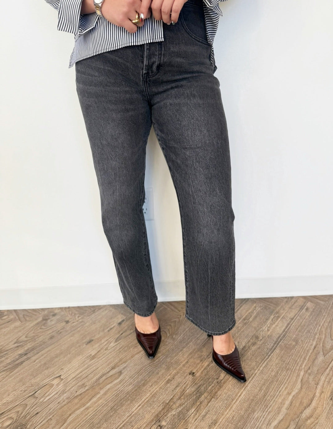 Liverpool Maisie High Rise Straight Leg DenimLM3178RVB