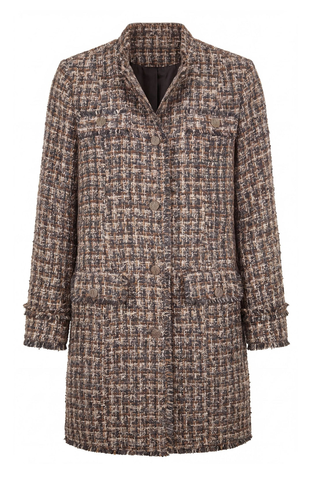 Liverpool Mandarin Collar Lady CoatLM1D41BC20