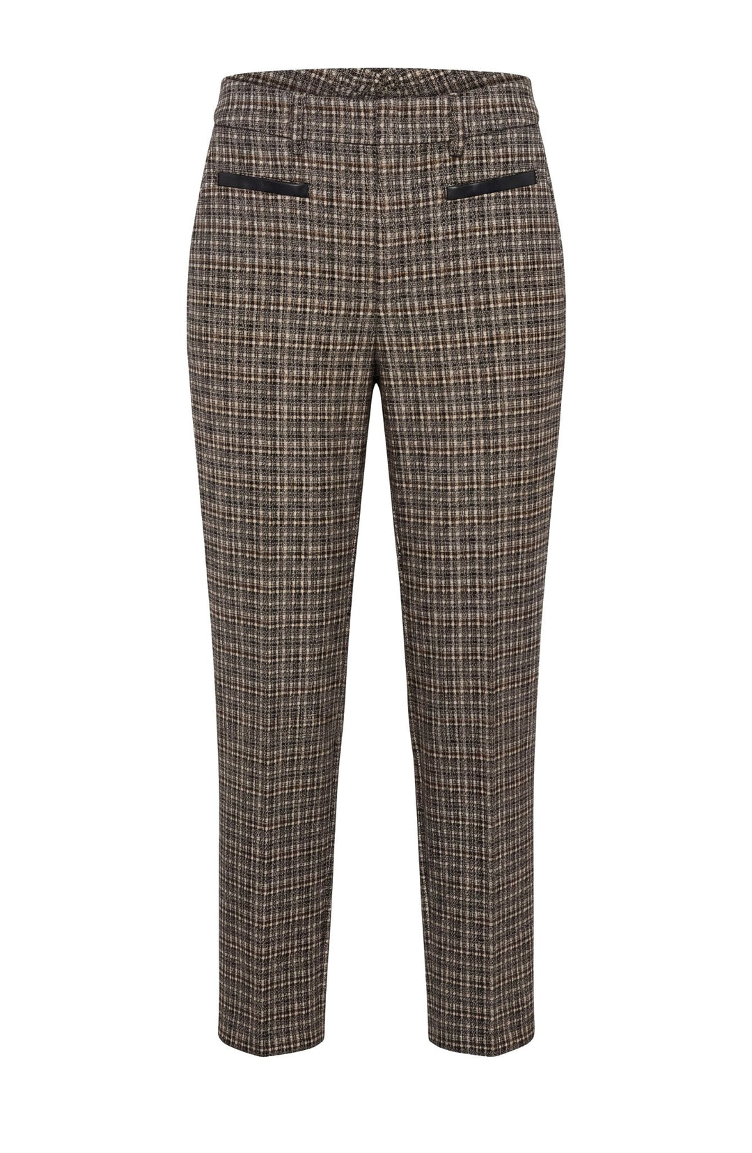 Liverpool Mid Rise Trouser with Faux Leather TrimLM5723TL77
