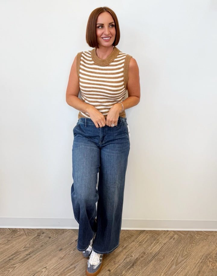 Liverpool Weekender Wide Leg denim