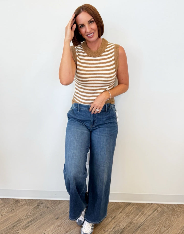 Liverpool Weekender Wide Leg denim