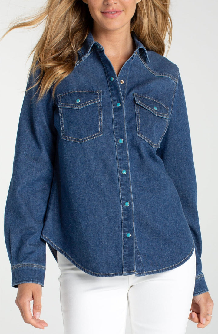 Liverpool Western Slim ShirtLM8L06TLF