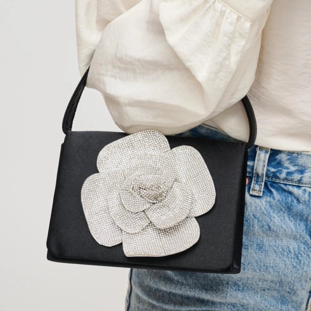 Lizette Embellished Rose Evening BagBag