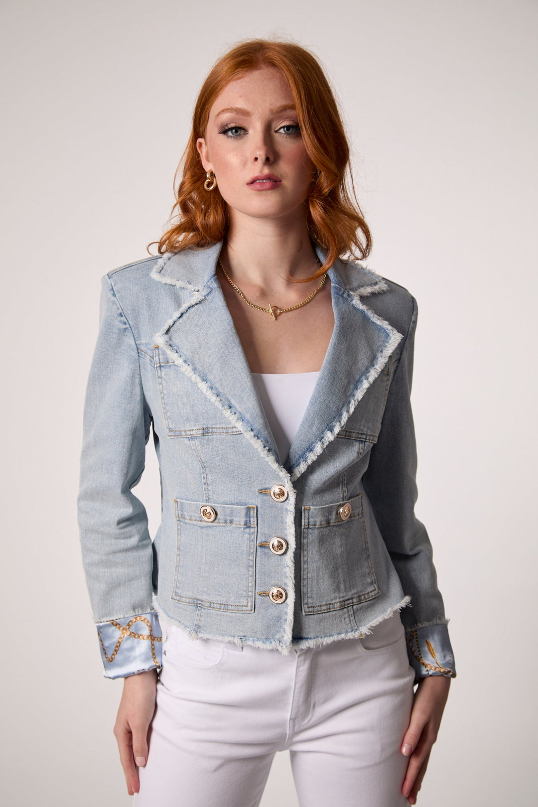 Logan Frayed Blazerblazer