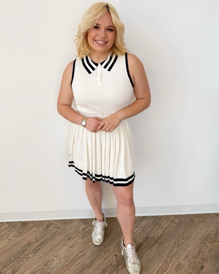 Lola Sleeveless Knit Setknit top