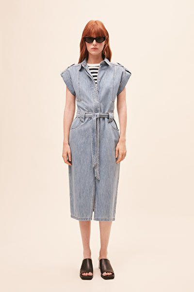 Lolly Midi Dress Belted