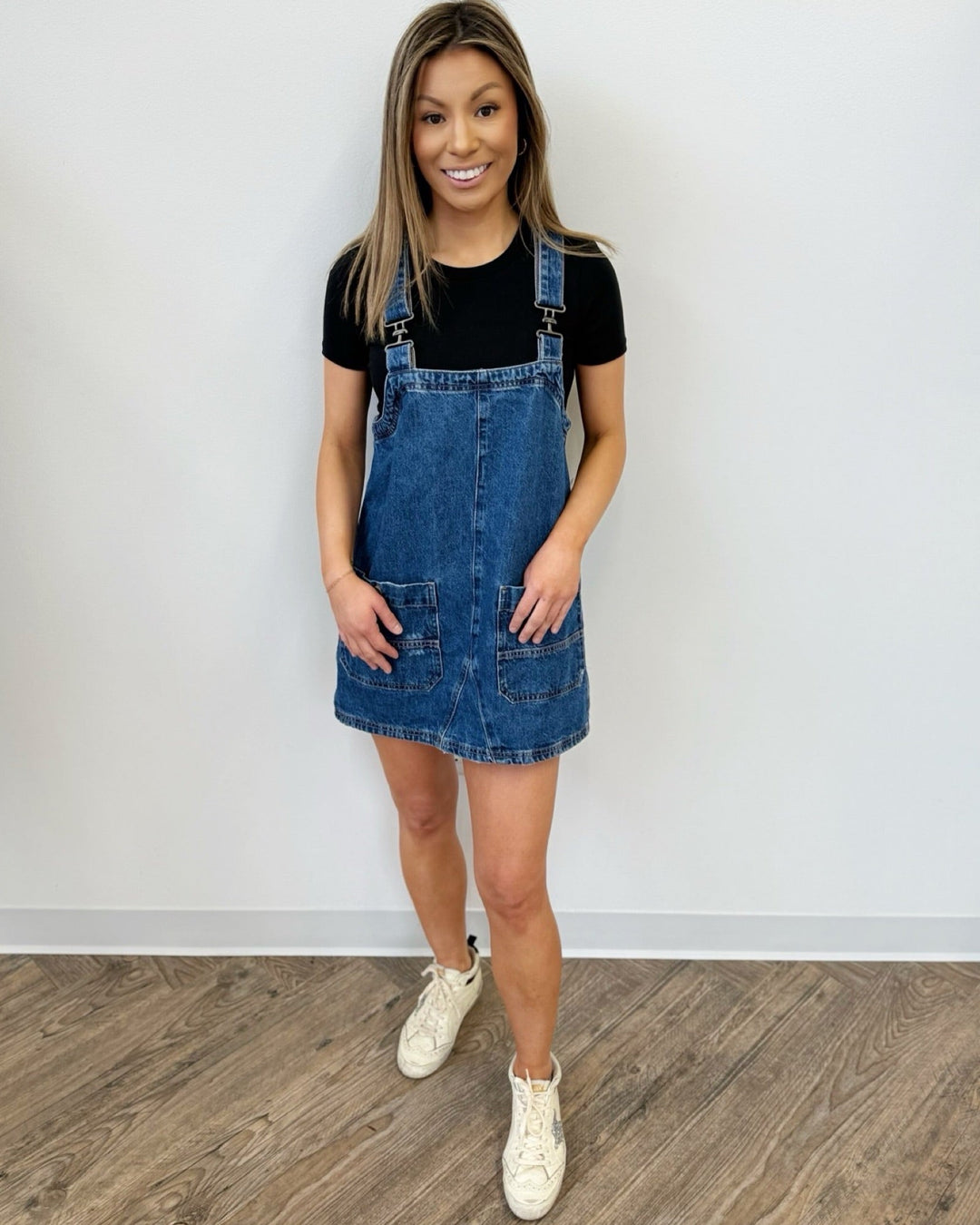 Madden Denim Overall Mini Dressoverall